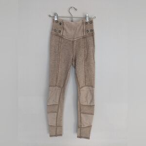 Free People Movement High-Rise Leggings Khaki